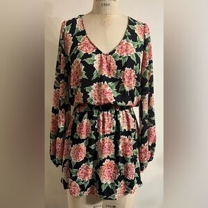 Show Me Your Mumu Floral Dress Size Medium Made in the USA